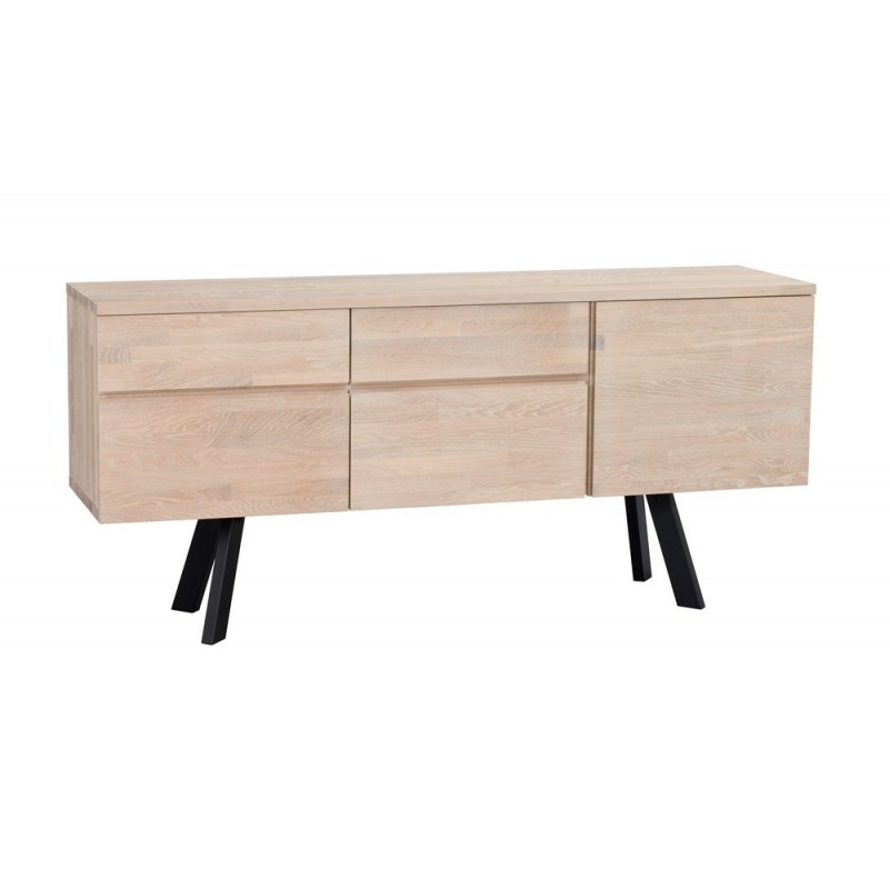 RO FRED SIDEBOARD WHITEWASH/BLACK